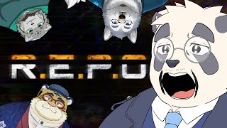 【初挑戦】月詠、REPOやるってよ【w/霜月ソラ様/栞屋センタ様/陸上虎章様/vtuber/月詠ハロ/REPO/R.E.P.O】
