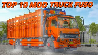 TOP 10 MOD TRUCK FUSO | MOD BUSSID