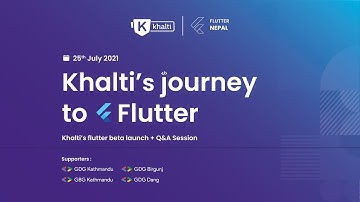 Khalti’s Journey to Flutter | Beta Launch - Online Zoom Session