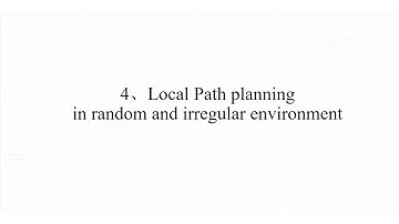 simulation of local path planning with /hybrid A*