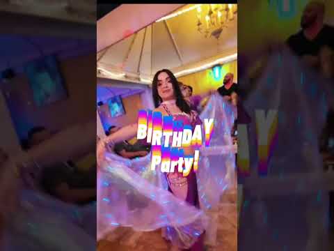 Sexy Belly Dancer at birthday party #shorts