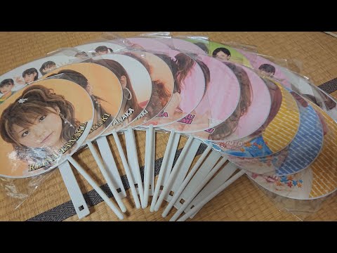 【おやじの終活断捨離作戦❗(スマホ推奨)】20年前のモー娘。ツアーグッズにも手を入れて行く😭