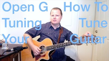 How to Tune Your Guitar to Open G Tuning (a/k/a Taro Patch)
