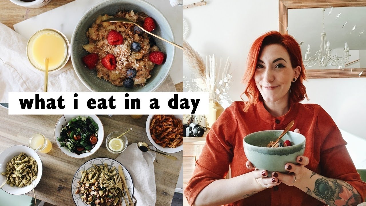 What I Eat In A Day: Porridge + Gemüse Pasta | Weekly Vlog 9 | Sabrina Sterntal