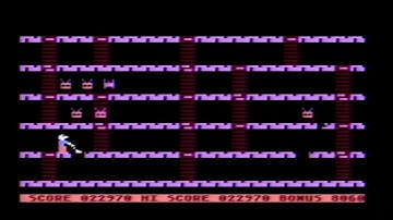 Apple Panic - (Atari 8-bit) - Gameplay