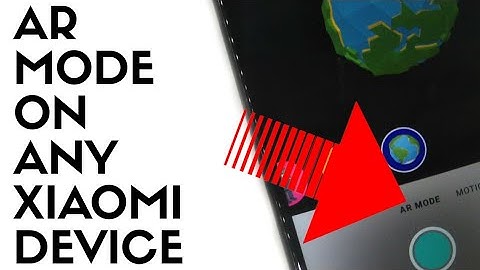 How to Enable AR Mode On Any Xiaomi Device!Redmi Note 4/Redmi 4