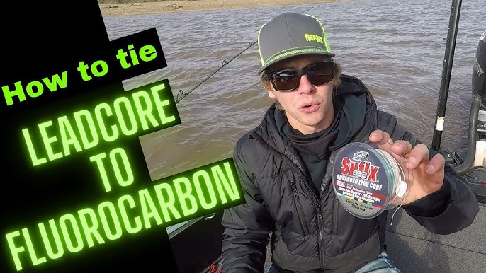 How to tie leadcore line to leader line - easy and effective way