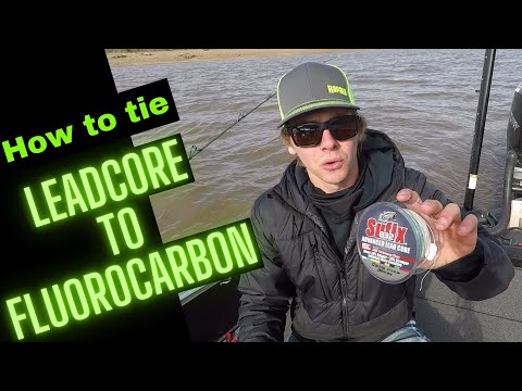 HOW TO TIE LEADCORE TO FLUOROCARBON 