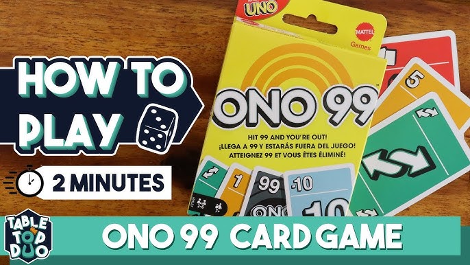 How to Play ONO 99 Card Game (Rules and Instructions) - Geeky Hobbies