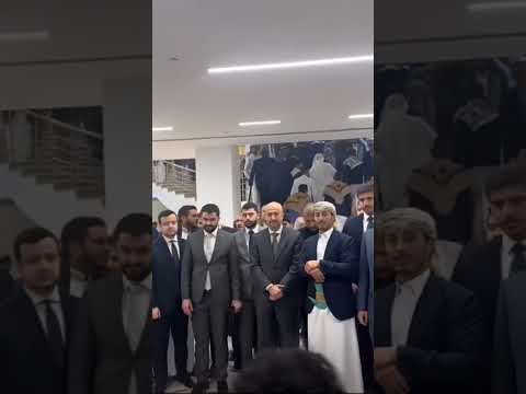 ردة فعل خالد علي عبدالله صالح على ملاطف حميدي في عرس شقيقه صخر