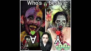 Zombie make-up transition #duet #viral #makeup #zombie