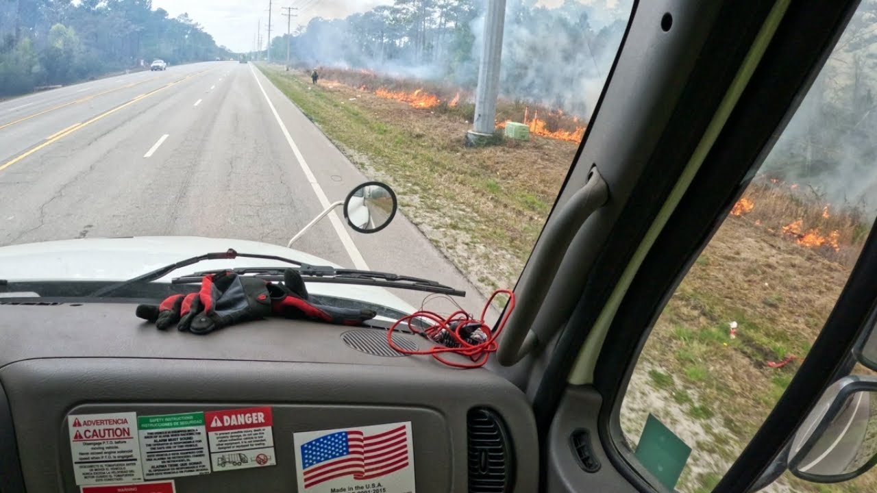 Garbage Man | Huge Forest Fire Near The Trash Dump!! - Wednesday Recycle Route (Hopper POV)
