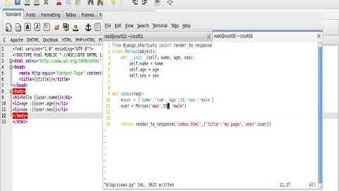 django 03 模板变量的使用 PYTHON --