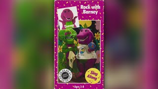 Rock with Barney (1991) - 1993 VHS