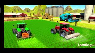 Real Tractor Driver Farm Simulator - Harvesting Wheat Farm - Android Gameplay screenshot 4