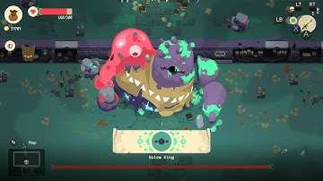 Moonlighter: Golem Dungeon 3 Boss Fight - Golem King