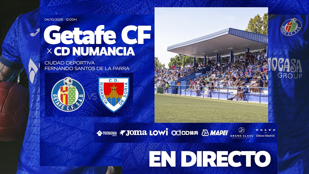 Getafe CF 'B' vs CD Numancia