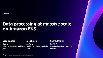 AWS re:Invent 2023 - Data processing at massive scale on Amazon EKS (CON309)