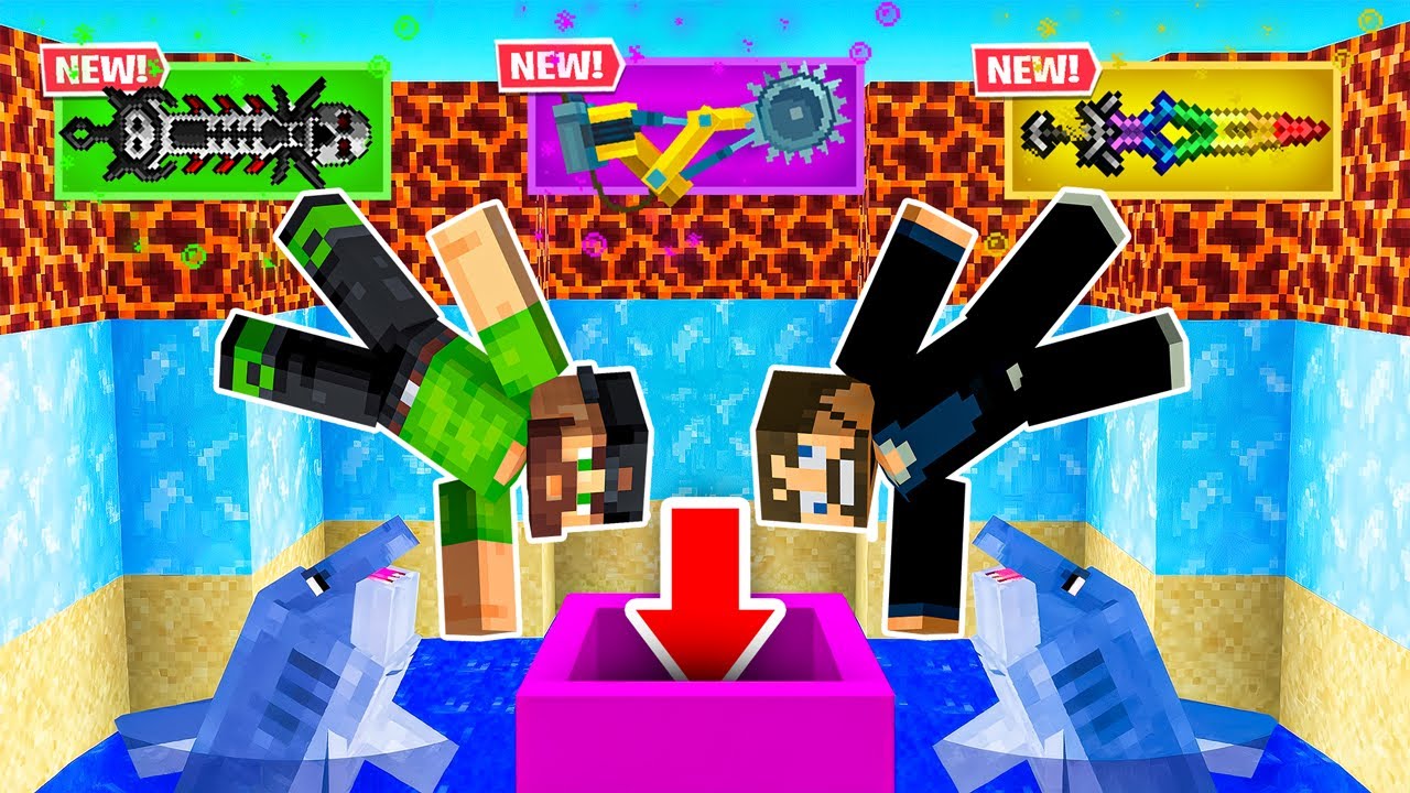 DEADLY DROPPER Challenge for LOOT in Minecraft
