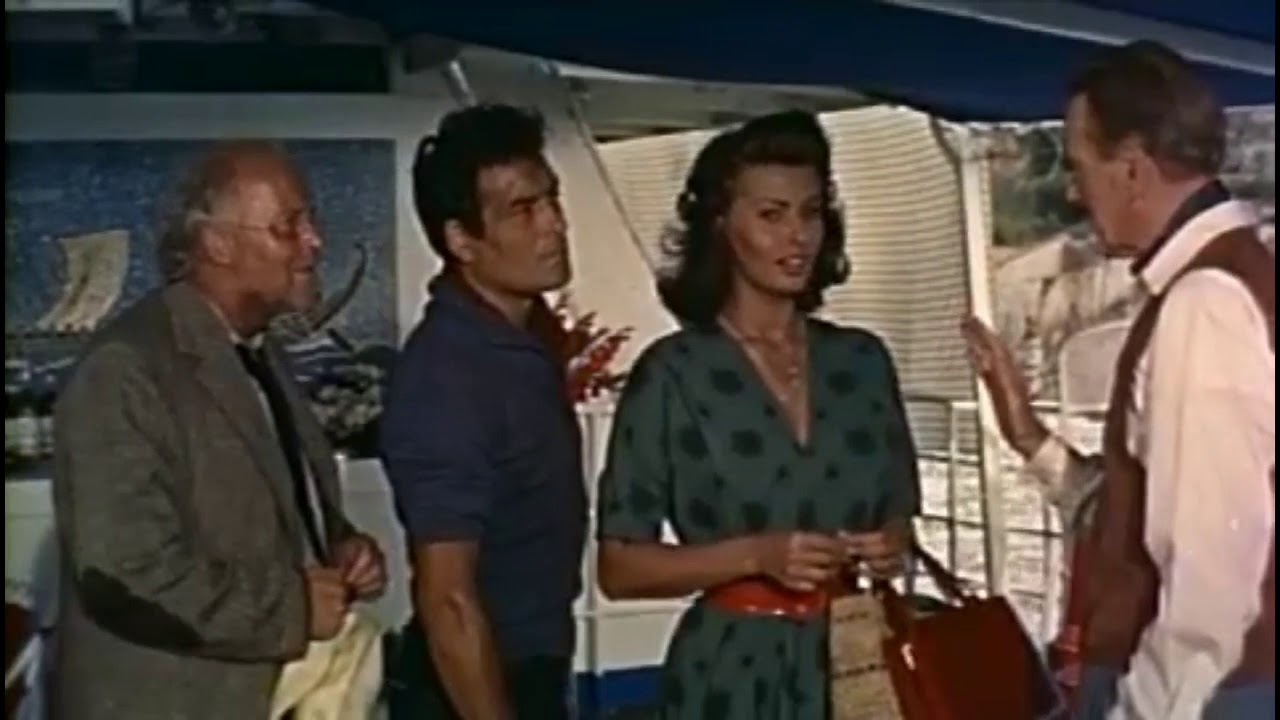 島の女（Boy on a Dolphin） 』 予告編 Trailer 1957. - YouTube