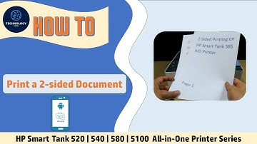 HP Smart 520 | 540 | 580 | 5101 Printer : How to print a 2 sided document