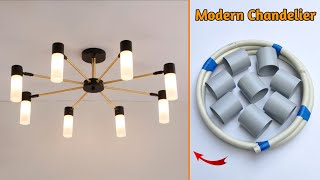 How To Make Wall Hanging Lamp | Modern Chandelier | Diy Wall Decor | Wall Decoration Ideas