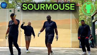 Paz &amp; Johnny VS Kareem &amp; Mailman | Sourmouse B Doubles | Handball 