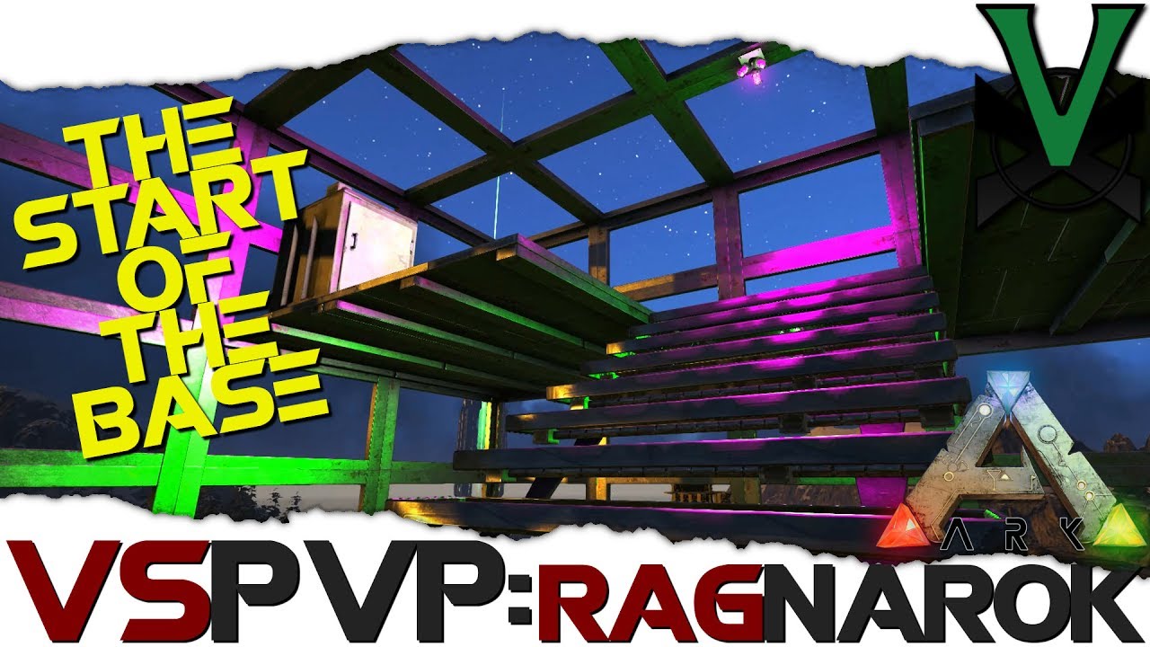 Building The Main Base! | VsPVP: Ragnarok 'On | ARK: Survival Evolved ...