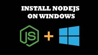 Details How to install nodejs on windows 10/11 Guide