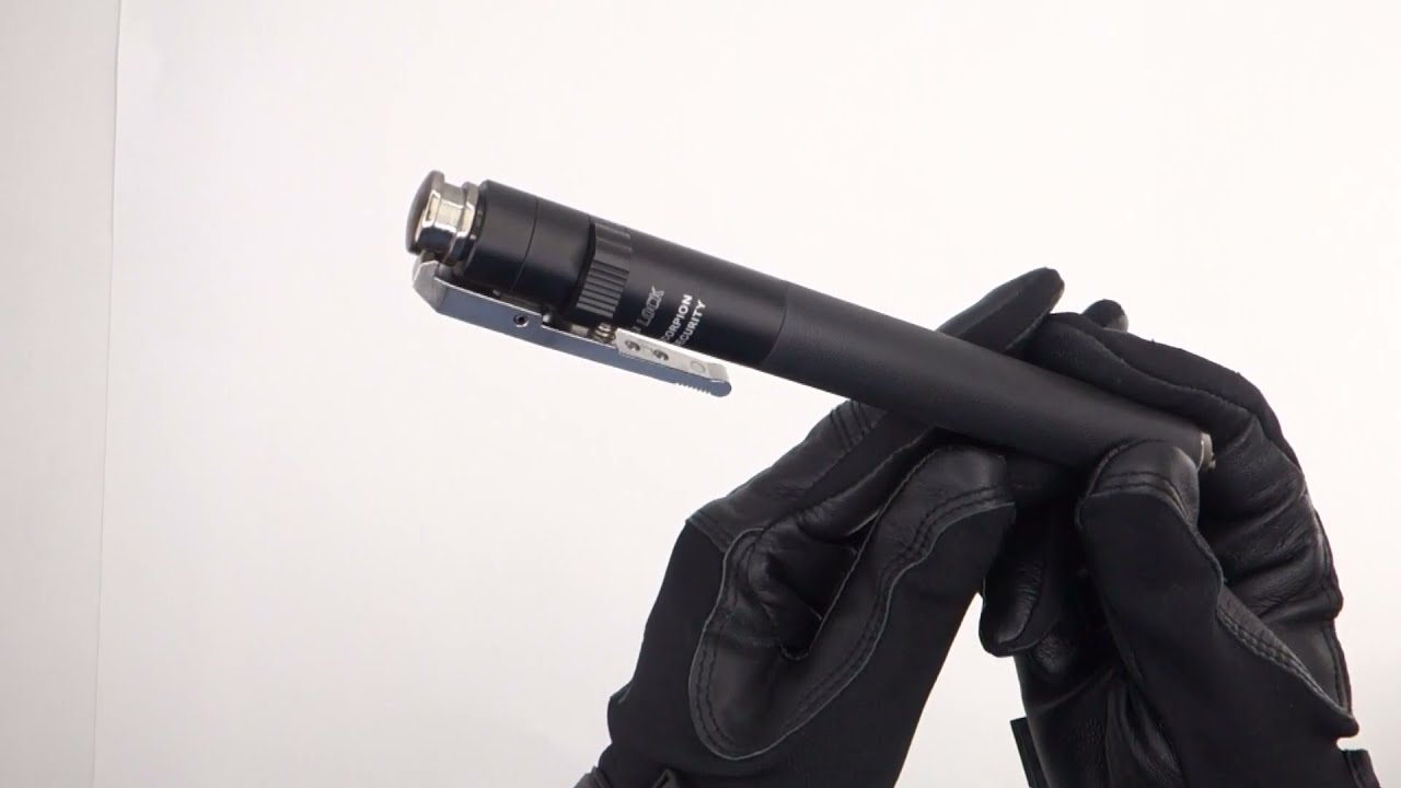 Matraque telescopique stylo - baton telescopique - planete sfactory