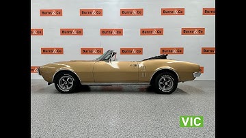 1967 Pontiac Firebird 400 Convertible - Convertible Roof Video