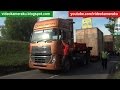 Extreme Trucking Passing Road After 6 Hours Make Traffic Jam