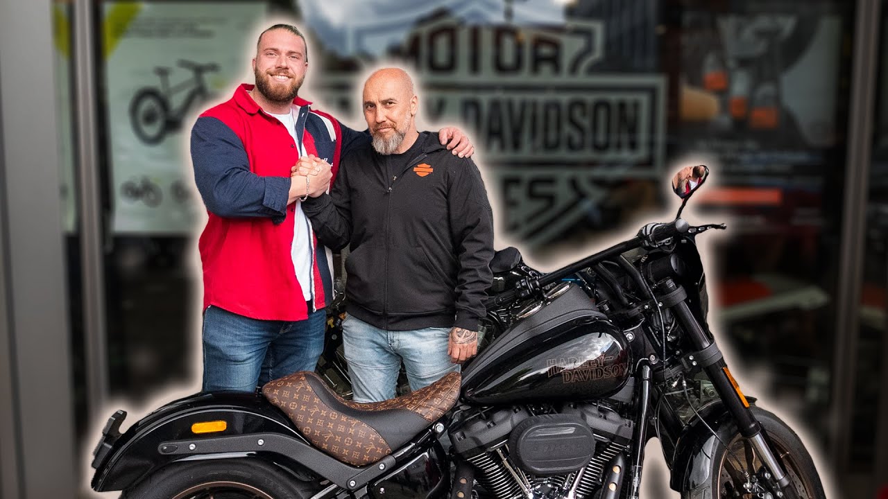 Harley Neufahrzeug Auslieferung - Follower gönnt sich Low Rider S
