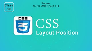 19: Position in CSS | Relative Absolute, Fixed, Stick | HTML & CSS | Hindi/Urdu | Programming Buddy
