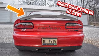93-02 Camaro Aggressive Spoiler Review!