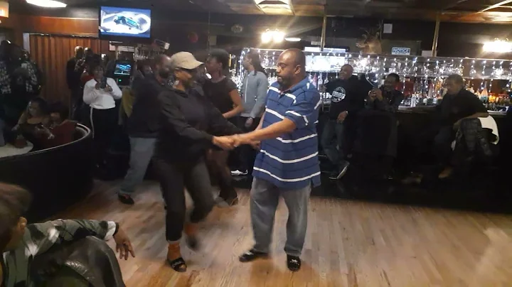 Tuesday night stepping challenge at the Elks lodge...