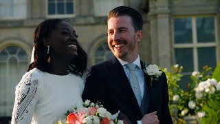 Funmi and Ollie: Wedding videography at Loughborough wedding venue Prestwold Hall