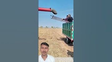 Automatische graanreinigingsmachine 🌾⚙️ | Slimme buitenlandse landbouwinnovatie #shorts #shortsfeed