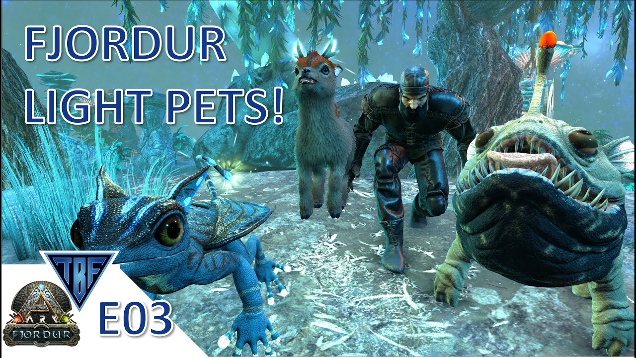 We found a Lunar Cave and all the light pets! 03 Ark Survival Evolved