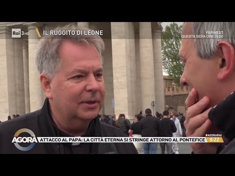 Video Trump attacca Papa Leone XIV, sconcerto a San Pietro - Agorà 14/04/2026