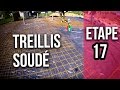 Pose des treillis soudé et ligature - Etape 17