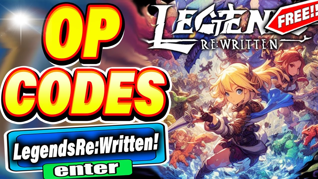Roblox  Legends Re:Written Codes (Updated September 2023