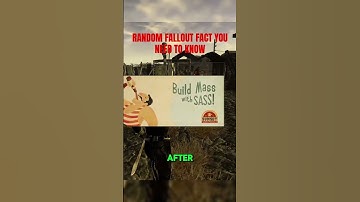 Did you know this fallout fact? #fallout #falloutlore #falloutnewvegas #fallout4 #fallout3 #lore