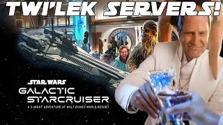 Twi'lek Servers at the Star Wars Galactic Starcruiser! [Exclusive]
