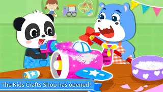 👑BabyBus Educational:  Baby Panda's Kids Crafts DIY🧸 screenshot 3