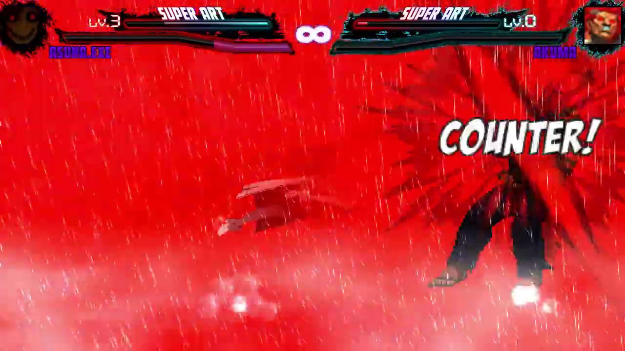Mugen Asuna.exe VS Akuma/Gouki
