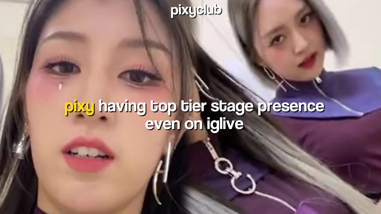 pixy's chaotic live while they waited for their turn to perform