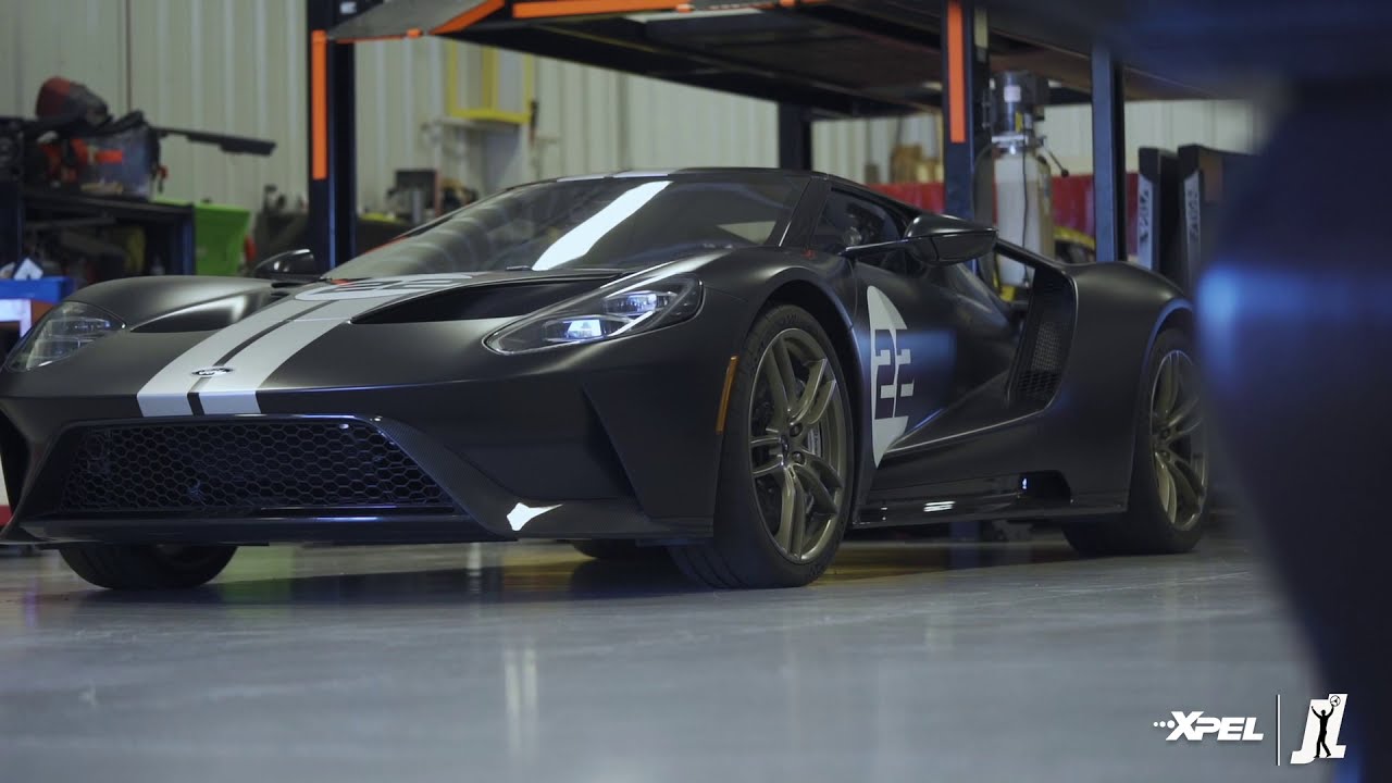 Joey Logano's Ford GT with XPEL Window Tint