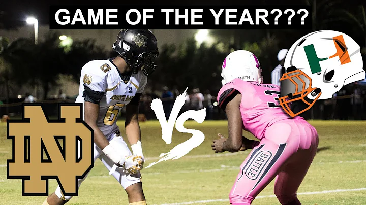 🔥 🔥 GAME OF THE YEAR??? || 13U Fort Lauderdale Hurricanes VS North Dade Bulldogs