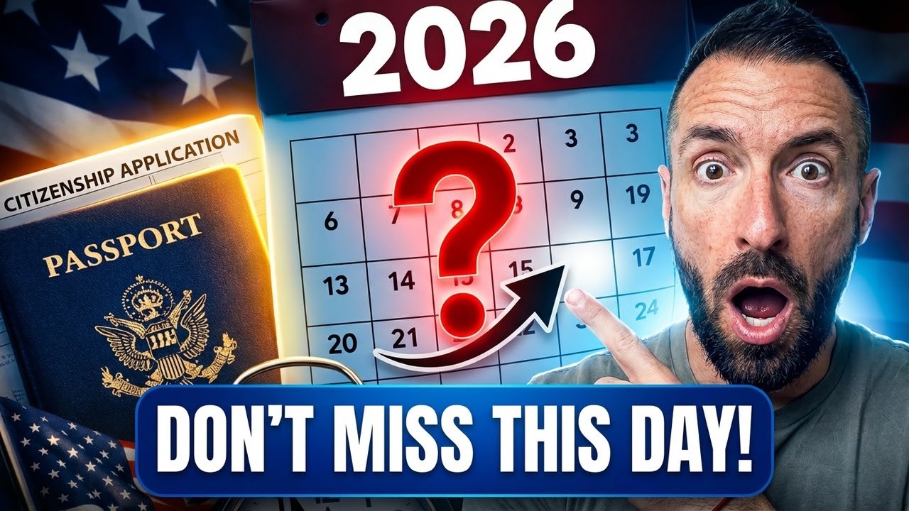КАКОЙ именно день в 2026 году вы можете (и должны) подать заявление на получение гражданства США?